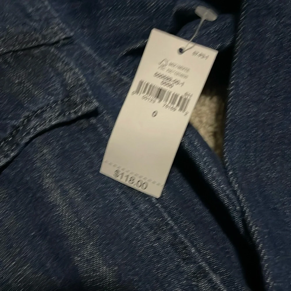 NWT- GAP- 0. Denim Jumpsuit - Picture 6 of 6